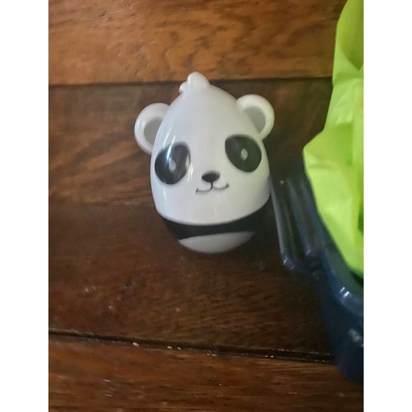 Plush Panda Bear Gift Basket Set Figure Book Treat Container Stuffed Animal - Picture 6 of 7